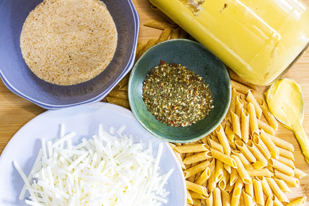 Baked Mac and Cheese Ingredients